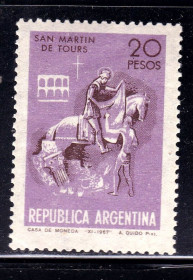 Мистецтво Искусство ^/--/^ Искусство .  Аргентина 1967 г  MNH - ^_^^^ Аргентина 1967 MNH - фото фото фото