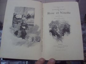 Видання - р. Издания - гг. ^/--/^ книга альфонс доде, rose et ninette, париж №75 ^_^^^ Книга альфонс доде, rose et ninette, париж No 75 - фото фото фото