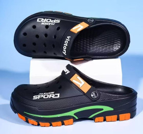 В'єтнамки Вьетнамки ^/--/^ Размер 50 - 32 сантиметра Кроксы сабо crocs клоги мужские черные, из пены (ЭВА), легкие и удобные ^_^^^ Розмір 50 - 32 сантиметри Крокси сабо crocs клоги чоловічі чорні, з піни (ЕВА), легкі і зручні - фото фото фото