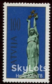 Країни СНД Страны СНГ ^/--/^ Латвия 1991 стандарт искусство скульптура Зале Mi 322 MNH ^_^^^ Латвія 1991 стандарт мистецтво скульптура Залі Mi 322 MNH - фото фото фото