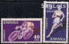 Спорт Спорт ^/--/^ Испания, спорт, 1960 год, MH ^_^^^ Іспанія, спорт, 1960 рік, MH - фото фото фото