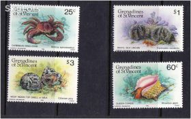 Фауна Фауна ^/--/^ NM  Гренадины Ст. Винсент   1985 г  MNH - ^_^^^ NM Гренадіни Ст. Вінсент 1985 MNH - фото фото фото