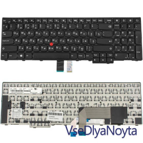 Клавіатури Клавиатуры ^/--/^ Клавиатура для ноутбука LENOVO (ThinkPad Edge: E /--/ 531, E /--/ 540) rus, black ^_^^^ Клавіатура для ноутбука LENOVO (ThinkPad Edge: E /--/ 531, E /--/ 540) rus, black - фото фото фото