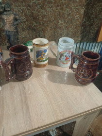 Інший посуд Другая посуда ^/--/^ Пивные кружки, чай сервиз ^_^^^ Пивні гуртки, чай сервіз - фото фото фото