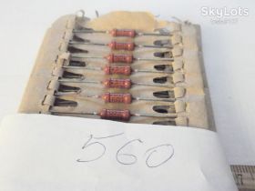 Резистори Резисторы ^/--/^ Резисторы МЛТ-0,5 Вт 560 /--/ Ом  (1 /--/ шт - лот) ^_^^^ Резистори МЛТ-0,5 Вт 560 /--/ Ом (1 /--/ шт - лот) - фото фото фото