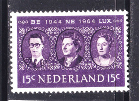 Балтійські країни Балтийские страны ^/--/^ EU  Нидерланды  1964 г  MNH - личности ^_^^^ EU Нідерланди 1964 MNH - особистості - фото фото фото