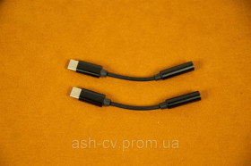 Кабелі, адаптери Кабели, адаптеры ^/--/^ Перехідник USB Type-C на 3.5 мм для навушників ^_^^^ Переходник USB Type-C на 3.5 мм для наушников - фото фото фото