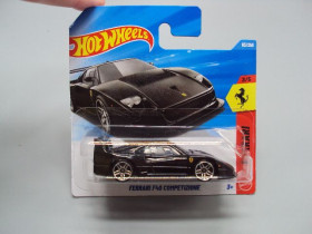 Hot Wheels Hot Wheels ^/--/^ Машинка модель автомобіль Hot Wheels black Ferrari F /--/ 40 Competizione  чорний феррарі №19057 /--/ с ^_^^^ Машинка модель автомобиль Hot Wheels black Ferrari F /--/ 40 Competizione черный феррари No /--/ 19057 /--/ с - фото фото фото