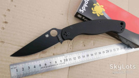 Ножі, мультітули Ножи, мультитулы ^/--/^ Spyder Military 2, C /--/ 36 /--/ GP /--/ 2, G /--/ 10 Black, 9 /--/ Cr /--/ 18 /--/ MoV Black, Replica, Підшипник, Tactical, EDC, Compression Lock ^_^^^ Spyder Military 2, Compression Lock, G /--/ 10 Black, 9 /--/ Cr /--/ 18 /--/ MoV Black, Replica, Подшипник, Tactical, EDC, Compression Lock - фото фото фото