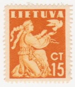 Балтійські країни Балтийские страны ^/--/^ Литва 1940 г №  443 ** ^_^^^ Литва 1940 р No 443 ** - фото фото фото