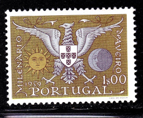 Португалія Португалия ^/--/^ Португалия  1959 г MNH -  геральдика ^_^^^ Португалія 1959 MNH - геральдика - фото фото фото