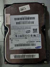 Жорсткі диски Жесткие диски ^/--/^ Рабочий жесткий диск SATA Samsung HD /--/ 080 /--/ HJ 80 Gb 80 Гб в уставшем состоянии ^_^^^ Робочий жорсткий диск SATA Samsung HD /--/ 080 /--/ HJ 80 Gb 80 Гб у втомленому стані - фото фото фото