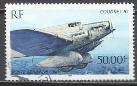 Франція Франция ^/--/^ Франция 2000 транспорт авиация 1 /--/ м.гаш. ^_^^^ Франція 2000 транспорт авіація 1 /--/ м.гаш. - фото фото фото
