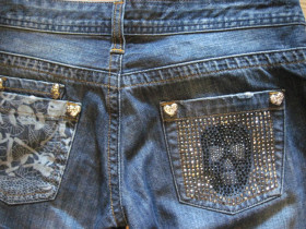 Жіночі Женские ^/--/^ Джинсы &amp;quot;PHILIPP PLEIN&amp;quot; р.28 оригинал ^_^^^ Джинси &amp;quot;PHILIPP PLEIN&amp;quot; р.28 оригінал - фото фото фото