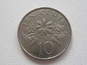Сінгапур Сингапур ^/--/^ Сингапур 10 центов 1986 года #16204 ^_^^^ Сінгапур 10 центів 1986 року #16204 - фото фото фото