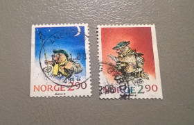 Скандинавія Скандинавия ^/--/^ Норвегия Рождество 1988 ^_^^^ Норвегія Різдво 1988 - фото фото фото