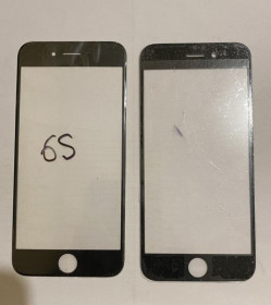 Сенсорні екрани і Дисплеї Сенсорные экраны и Дисплеи ^/--/^ Apple Iphone 6 /--/ s black без рамки стекло для ремонта без ОСА пленки ^_^^^ Apple Iphone 6 /--/ s black без рамки скло для ремонту без ОСА плівки - фото фото фото