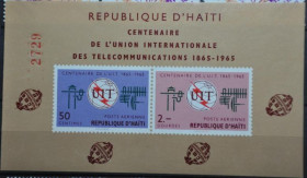 Інше Другое ^/--/^ Гаити Космос Телекоммуникации UIT 1965 ^_^^^ Гаїті Космос Телекомунікації UIT 1965 - фото фото фото