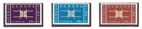 Малі Держави Європи Малые Государства Европы ^/--/^ Кипрпр 1963 г  MNH  - EUROPA CEPT - ^_^^^ Кіпр 1963 MNH - EUROPA CEPT - фото фото фото