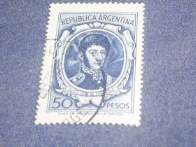 Південна Америка Южная Америка ^/--/^ Аргентина-1955 г.-Генерал Хосе Марти ^_^^^ Аргентина — 1955 — Генерал Хосе Марті - фото фото фото