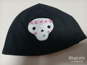 Карнавальні костюми Карнавальные костюмы ^/--/^ Шапочка бавовна скелет halloween George 18-24 міс р. 92 ^_^^^ Шапочка хлопка скелет halloween George 18-24 мес. - фото фото фото