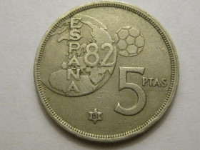 Іспанія Испания ^/--/^ Испания 5 песет 1980  (81) года 38472 ^_^^^ Іспанія 5 песет 1980 (81) року 38472 - фото фото фото