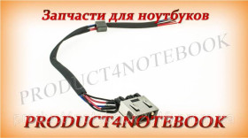 Інші комплектуючі Другие комплектующие ^/--/^ Разъем питания PJ /--/ 722 (Lenovo: Y /--/ 40-70,Y /--/ 40-80 series), c кабелем ^_^^^ Роз'єм живлення PJ /--/ 722 (Lenovo: Y /--/ 40-70,Y /--/ 40-80 series), c кабелем - фото фото фото