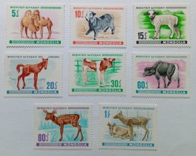 Монголія Монголия ^/--/^ Монголия 1968 Животные, MNH ^_^^^ 1968 Тварини, MNH - фото фото фото