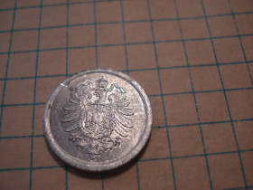 Німецька імперія (-) Германская империя (-) ^/--/^ 1 /--/ пф 1917 Німеччина ^_^^^ 1 /--/ пф 1917 Германия - фото фото фото