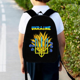 Рюкзаки, сумки Рюкзаки, сумки ^/--/^ Рюкзак детский Украина Трезубец 34 /--/ х /--/ 27 /--/ см,городской ранец для мальчика с принтом (00454) ^_^^^ Рюкзак дитячий Україна Трезуб 34 /--/ х /--/ 27 /--/ см,міський ранець для хлопчика з принтом (0463) - фото фото фото