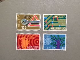 Швейцарія Швейцария ^/--/^ Швейцария Техника Флора Дерево 1972  (6596445272) ^_^^^ Швейцарія Техніка Флора Дерево 1972 (6596445272) - фото фото фото