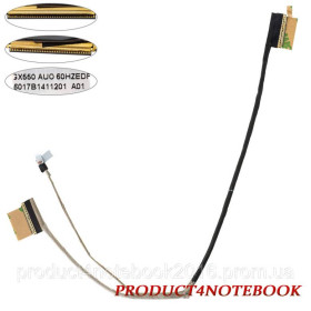 Шлейфи Шлейфы ^/--/^ Шлейф матрицы для ноутбука Asus (GX /--/ 550, GX /--/ 550 /--/ LXS, GX /--/ 550 /--/ LWS, GX /--/ 550 /--/ Q) 60 /--/ HZ 40 0.5 (6017 /--/ b /--/ 1411201) ^_^^^ Шлейф матриці для ноутбука Asus (GX /--/ 550, GX /--/ 550 /--/ LXS, GX /--/ 550 /--/ LWS, GX /--/ 550 /--/ Q) 60 /--/ HZ 40 0.5 (6017 /--/ b /--/ 1411201) - фото фото фото
