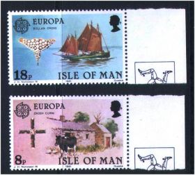 Великобританія Великобритания ^/--/^ ZM  GB Man / Мэн 1981 г MNH - CEPT ^_^^^ ZM GB Man (1981) - фото фото фото