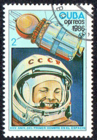Острівні держави Островные государства ^/--/^ Куба 1986 - День Космонавтики  (Г) ^_^^^ Куба 1986 - День Космонавтики (Г) - фото фото фото