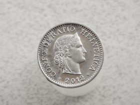 Швейцарія Швейцария ^/--/^ 10 раппен 2012 рік Швейцарія  (934+) ^_^^^ 10 раппен Швейцария 2012 год - фото фото фото