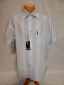 Сорочки Рубашки ^/--/^ Мужская рубашка с коротким рукавом Armani Jeans (087 /--/ КР) р.50 ^_^^^ Чоловіча сорочка з коротким рукавом Armani Jeans (087 /--/ КР) р.50 - фото фото фото