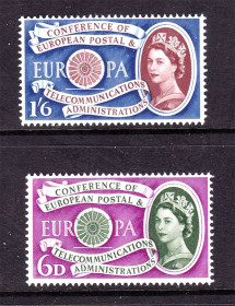 Великобританія Великобритания ^/--/^ ZM  UK / Великобритания 1960 г MNH - EUROPA CEPT - ^_^^^ ZM UK / Велика Британія 1960 р MNH - EUROPA CEPT - фото фото фото