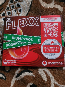 Vodafone Vodafone ^/--/^ Новий стартовий пакет Vodafone GO FLEXX    (з першими 4 тижнями послуг!) ^_^^^ Новый стартовый пакет Vodafone GO FLEXX (с первыми 4 неделями услуг!) - фото фото фото