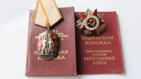 СРСР СССР ^/--/^ Орден Отечественная война 1 степени Орден Знак Почета с док ^_^^^ Орден Вітчизняна війна 1 ступеня Орден Знак Пошани з док - фото фото фото