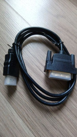Кабелі Кабели ^/--/^ Кабель, перехідник DVI to HDTV адаптер 1 м. ^_^^^ Кабель, переходник DVI to HDTV адаптер 1 м. - фото фото фото