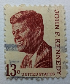 Північна Америка Северная Америка ^/--/^ США 1967 Джон Кеннеди, гашеная ^_^^^ 1967 — Джон Кеннеді, гашена - фото фото фото