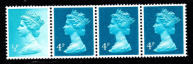 Словаччина Словакия ^/--/^ Великобритания   MNH  - HM QE-II -  стандарт - фосф. - сцепка ^_^^^ Великобританія MNH - HM QE-II - стандарт - фосф. - фото фото фото