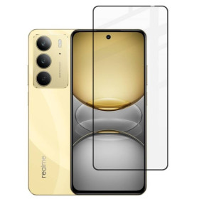 Чохли, бампера Чехлы, бампера ^/--/^ Захисне скло Fiji Premium для Realme C /--/ 75 (RMX /--/ 3941) повне проклеювання Anti-Static чорний ^_^^^ Защитное стекло Fiji Premium для Realme C /--/ 75 (RMX /--/ 3941) полное проклеивание Anti-Static черный - фото фото фото
