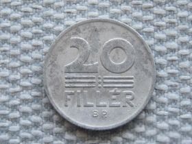 Угорщина Венгрия ^/--/^ Венгрия 20 филлеров 1977 года #5522 ^_^^^ Угорщина 20 філерів 1977 року #5522 - фото фото фото