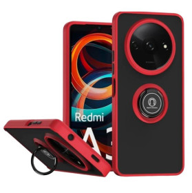 Чохли, бампера Чехлы, бампера ^/--/^ Чохол Fiji Colorframe для Xiaomi Redmi A /--/ 3 матовий бампер з кільцем підставкою Red ^_^^^ Чехол Fiji Colorframe для Xiaomi Redmi A /--/ 3 матовый бампер с кольцом подставкой Red - фото фото фото