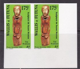 Мистецтво Искусство ^/--/^ Искусство . Уолис и Футуна  1984 г MNH - б/з пара ^_^^^ Уоліс і Футуна 1984 MNH - б/з пари - фото фото фото