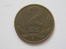 - року - года ^/--/^ Польша 2 злотых 1988 года #13963 ^_^^^ Польща 2 злотих 1988 року #13963 - фото фото фото