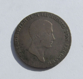Середньовічна Європа Средневековая Европа ^/--/^ 6 einen reichs thaler 1814 1/6 рейхсталера Пруссия Фридрих Вильгельм III ^_^^^ 6 einen reichs thaler 1814 1/6 рейхсталера Пруссія Фрідріх Вільгельм III - фото фото фото