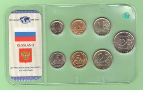 Інше Другое ^/--/^ Набор монет РОССИЯ блистер запайка пластик набір росія ^_^^^ Набор монет России блистер запайка пластик набор России - фото фото фото