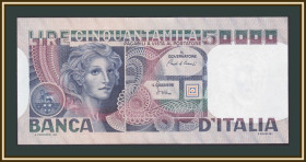 Італія, Ватикан Италия, Ватикан ^/--/^ Италия 50000 лир 1980 P-107  (107 /--/ c) UNC ^_^^^ Італія 50000 лір 1980 P-107 (107 /--/ c) UNC - фото фото фото
